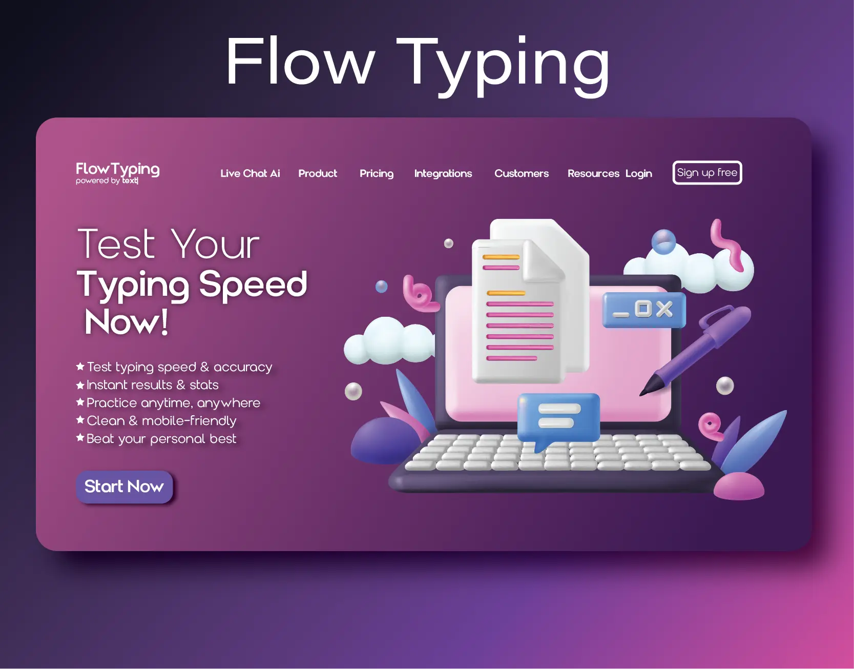 Effortless and Speedy Typing